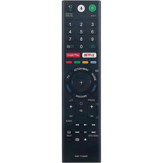 RMF-TX300P Voice Remote Control Replacement for Sony Smart Android TV