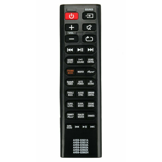 AH59-02631A AH59-02631K Remote Replacement for Samsung Sound Bar