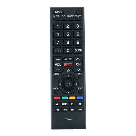 CT-8037 Remote  Control Replacement for Toshiba TV 58L5400U 65L5400U 50L3400