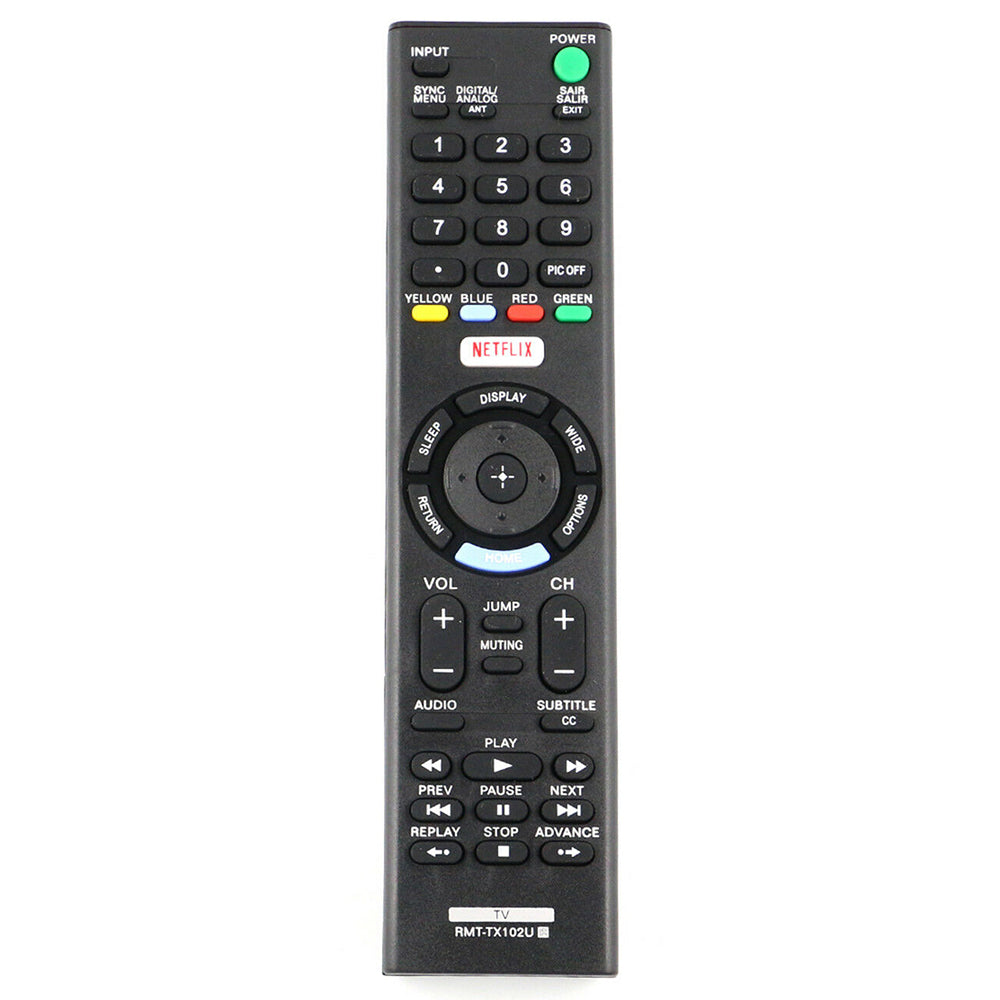 RMT-TX102U Remote Replacement for Sony TV KDL-48W650D KDL-32W600D