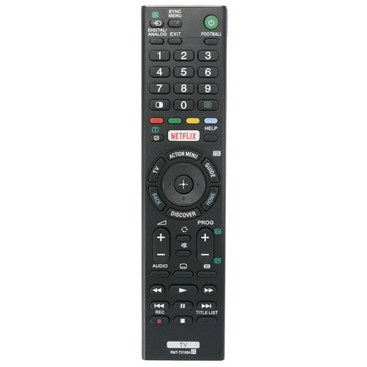 RMT-TX100A Netflix TV Remote Replacement for Sony KDL-43W800C