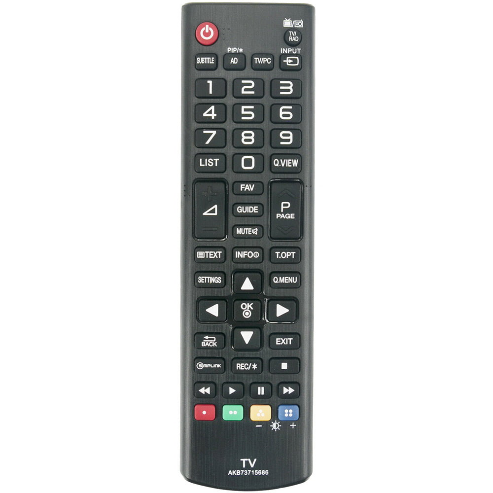 AKB73715686 Remote Replacement for LG TV 22MT45D 22MT40D 24MT46D