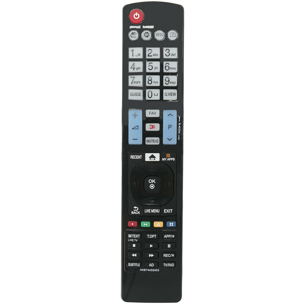 AKB74455403 Remote Replacement for LG Smart 3D TV 42LM670S 42LV5500