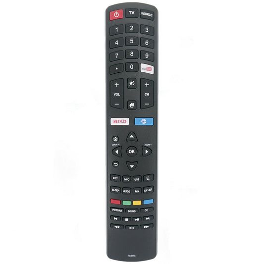 RC311S 06-531W52-TY01X TV Remote Replacement for TCL Zonda Mastertech Panavox TV