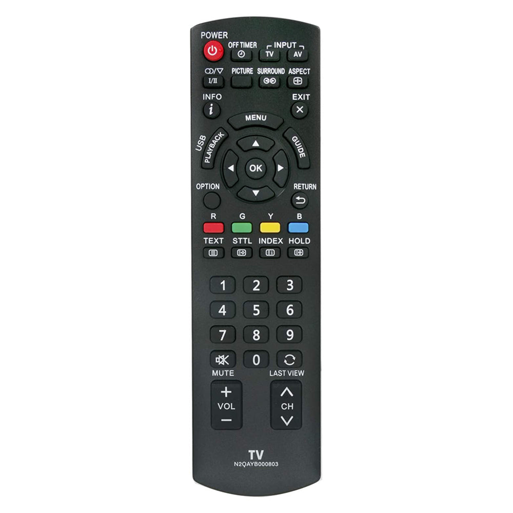 N2QAYB000803 Remote Replacement for Panasonic TV TH-L32EM5A TH-L39EM5A
