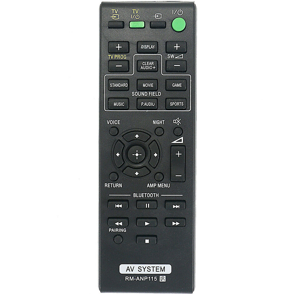 RM-ANP115 Remote Control Replacement for Sony Soundbar HT-CT370