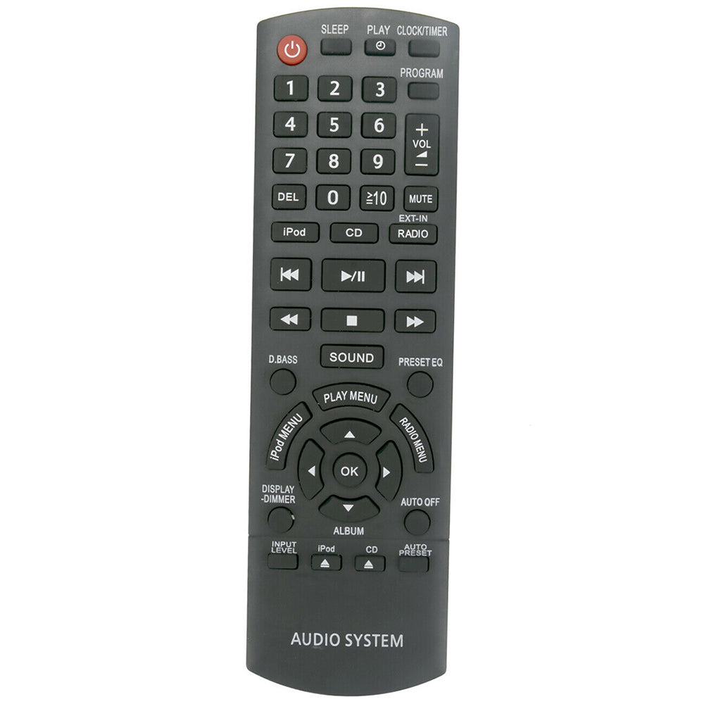 N2QAYB000641 Remote Replacement for Panasonic Stereo System SC-HC35 SA-HC35