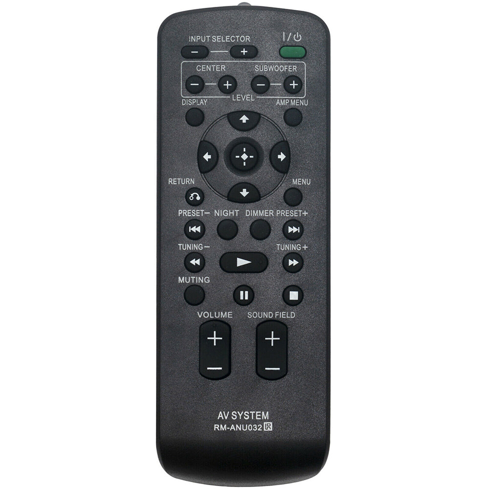 RM-ANU032 Remote Replacement for Sony Home Theater RHT-G15