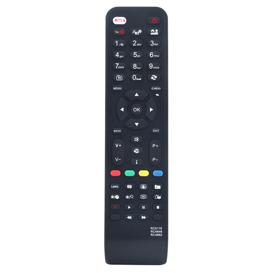 RC4848 RC4862 RC5118 Remote Replacement  For Hitachi TV 32HBC01 LE40A318FHD