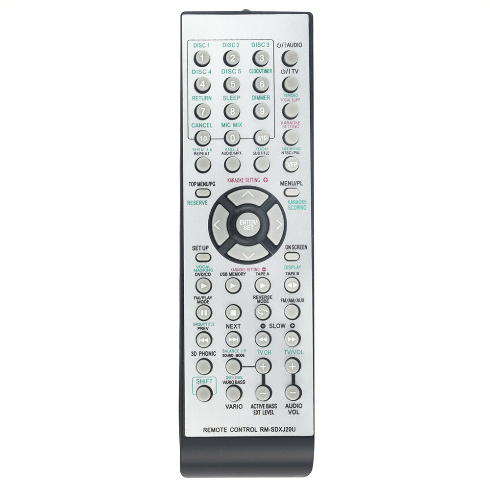 RM-SDXJ20U Remote Replacement for JVC GVT0 DX-J21 CA-DXJ36