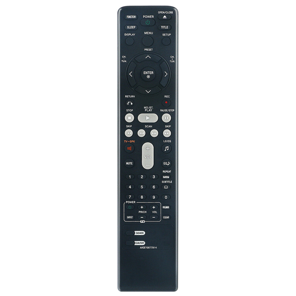 AKB70877914 Remote Replacement for LG DVD Micro Hi-Fi System