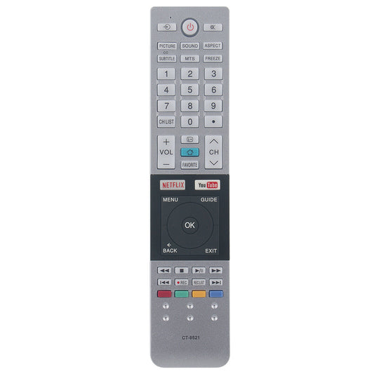 CT-8521 CT8521 Remote Replacement for Toshiba LCD TV F40L3400 50L3400