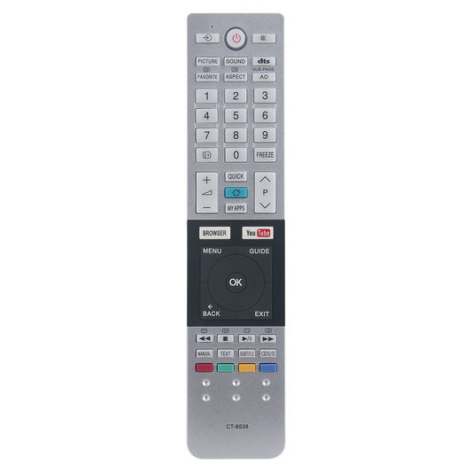 CT-8538 CT-8521 Remote Replacement for Toshiba LCD Smart TV