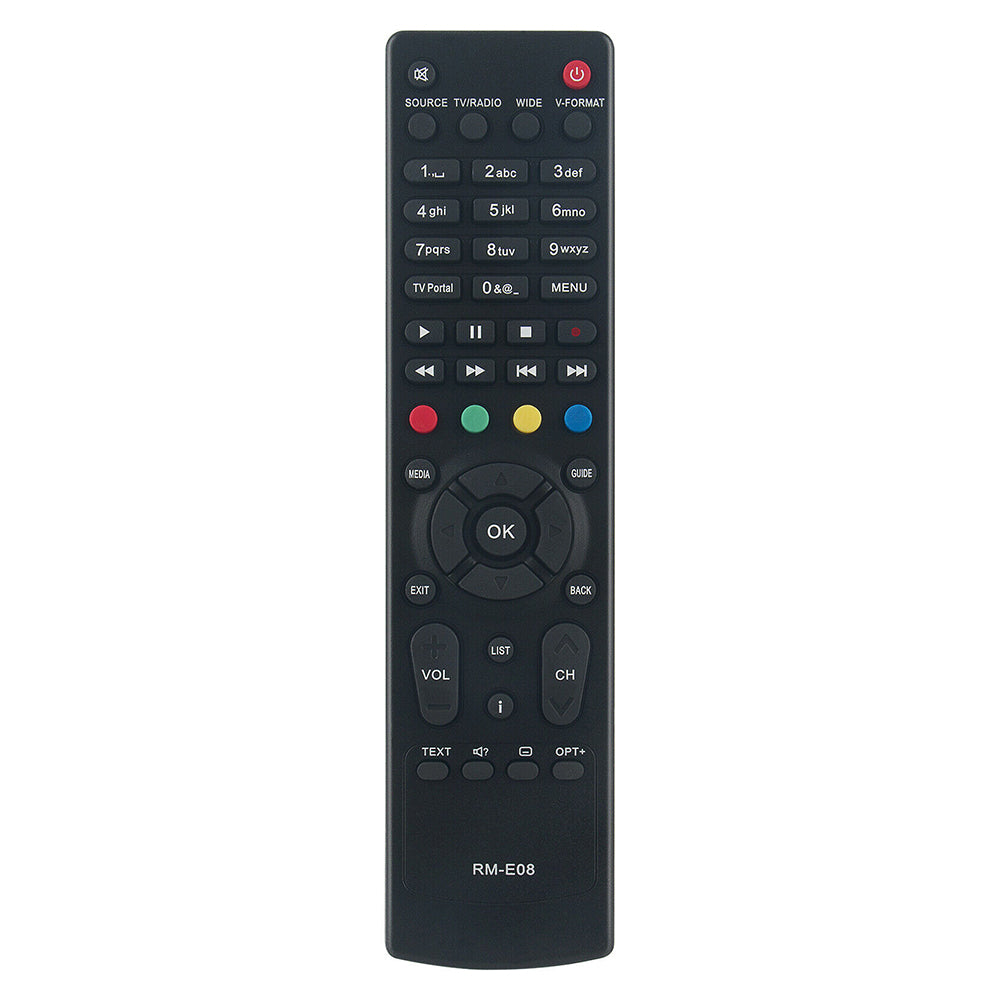 Télécommande de rechange RM-E08 pour lecteur audio vidéo Humax VAHD-3100S VAHD3100S RME08 Télécommande de rechange RM-E08 pour lecteur audio vidéo Humax VAHD-3100S VAHD3100S RME08