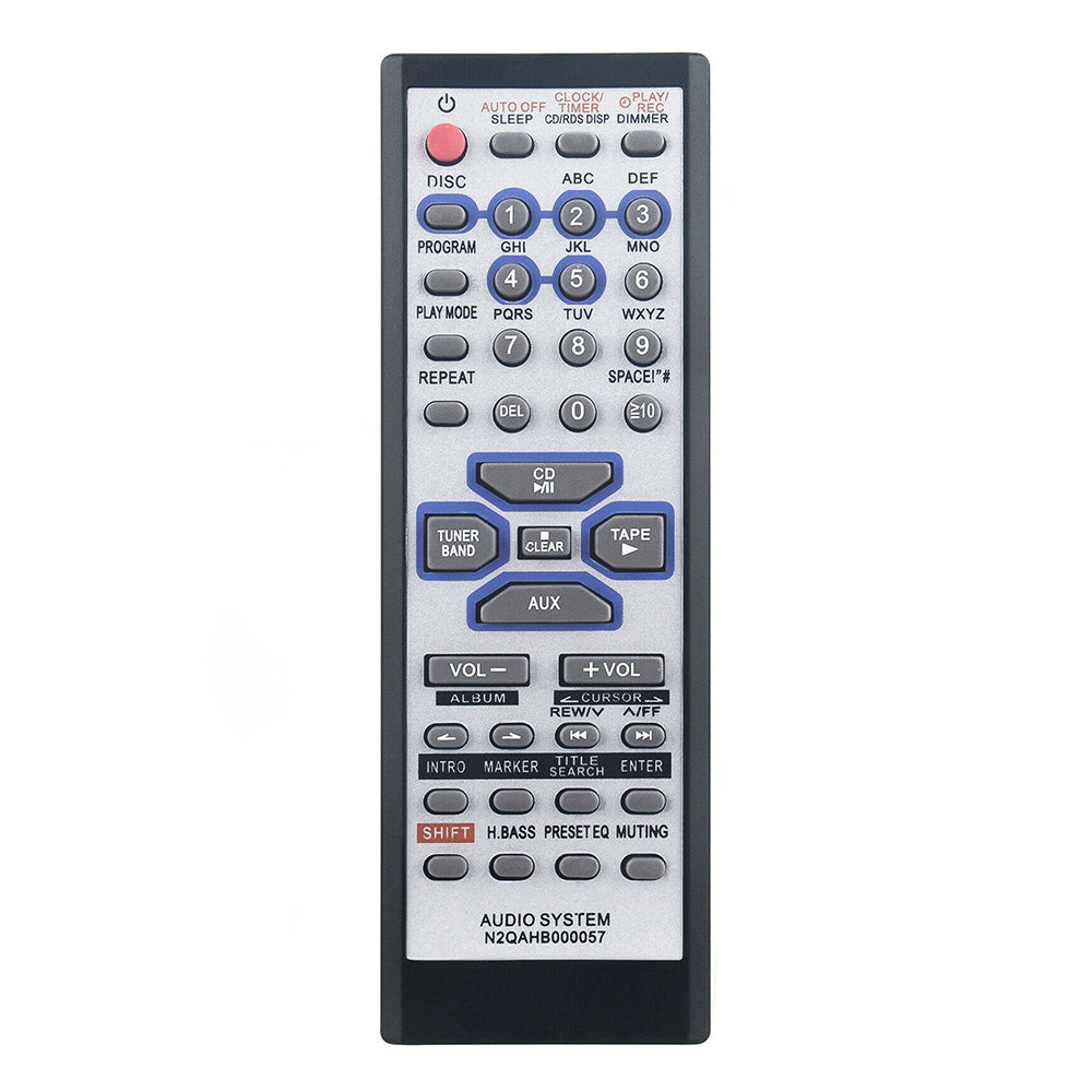 N2QAHB000057 Remote Control Replacement For Panasonic SC-AK230