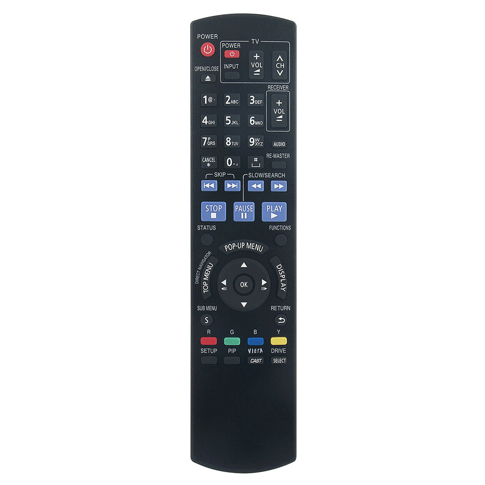 N2QAYB000378 Remote Control Replacement For Panasonic Bluray Disc Player