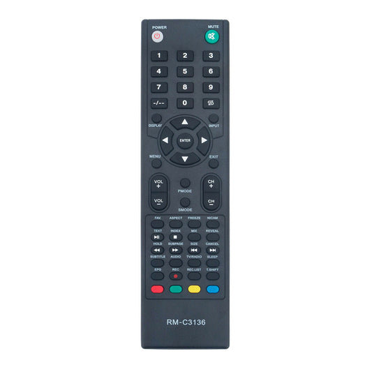 RM-C3135 RM-C3136 Remote Control Replacement for JVC TV
