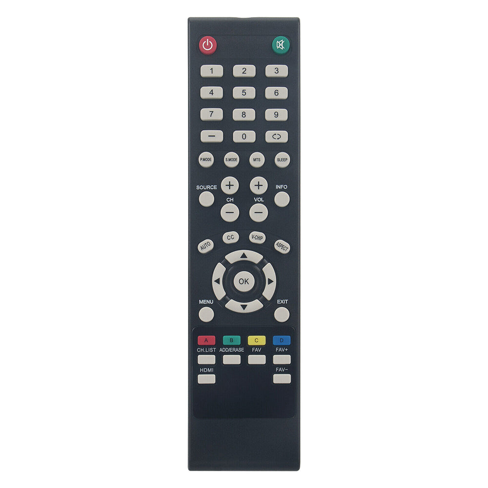 Remote Control Replacement for SEIKI TV SC32HT04 SE32HS01 SC151FS SC241FS