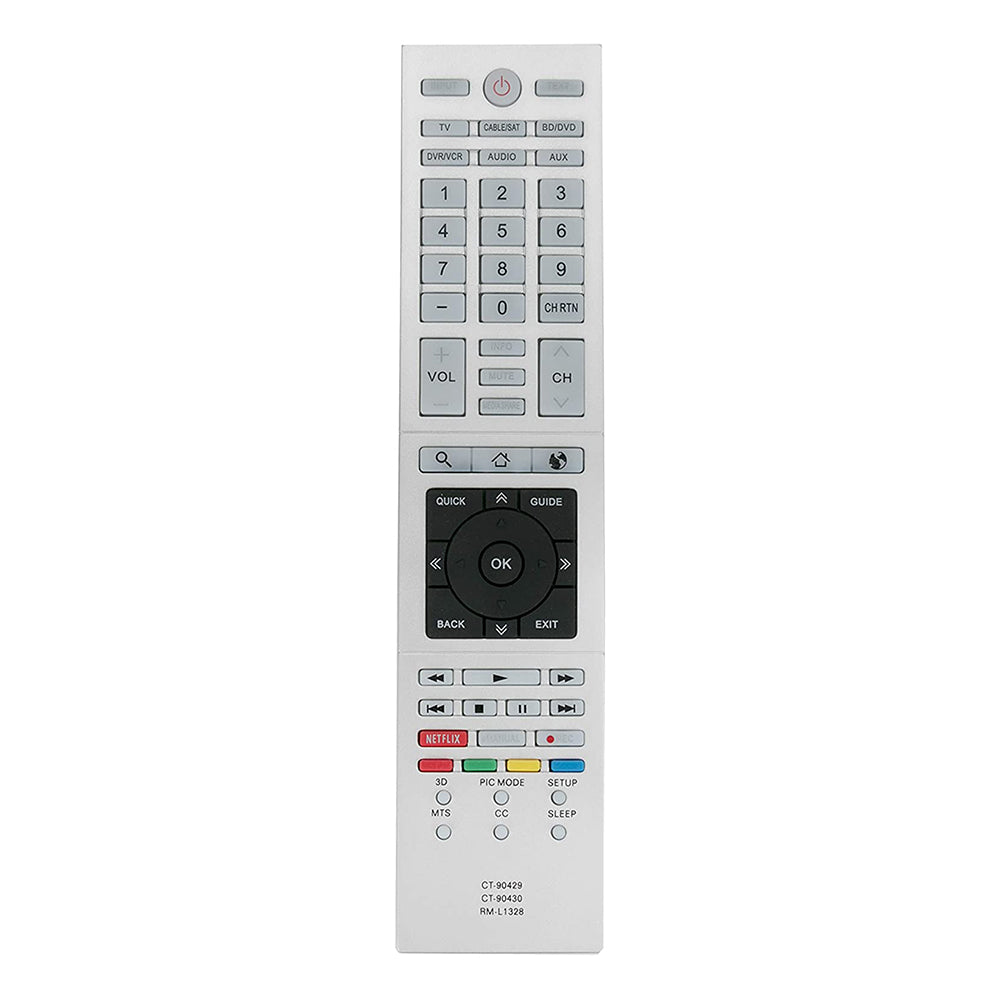 CT-90428 CT-90429 CT-90430 Remote Control Replacement for Toshiba 4K Smart TV