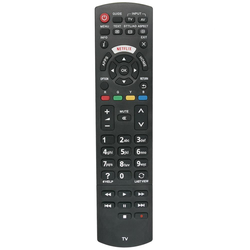 N2QAYB000933 Remote Replacement for Panasonic TV TH-42AS700A TH-55AS740A