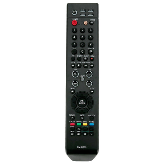 RM-D613 Replacement Remote for Samsung LCD TV DVD BN59-00599A