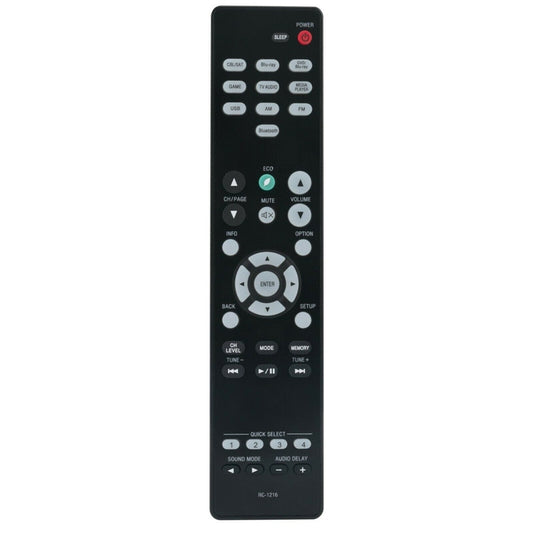 RC-1216 Replacement Remote for Denon AV Receiver AVR-X550BT AVR-S510BT