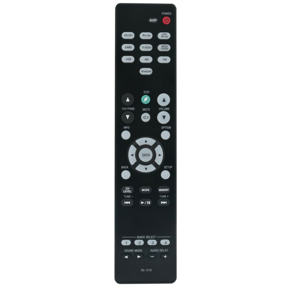RC-1216 Replacement Remote for Denon AV Receiver AVR-X550BT AVR-S510BT