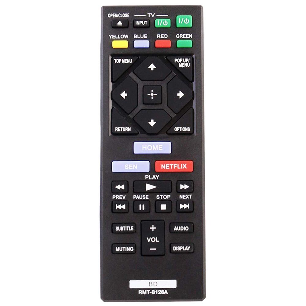 RMT-B126A Remote Control Replacement for Sony Blu-Ray BD Player