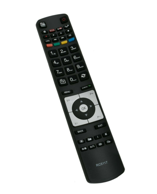 RC5117 Remote Control Replacement for Hitachi Bush Celcus Polaroid TV