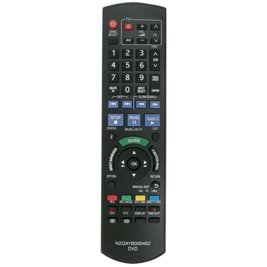 N2QAYB000462 Remote Replacement for Panasonic DVD DMR-EX86EB-K
