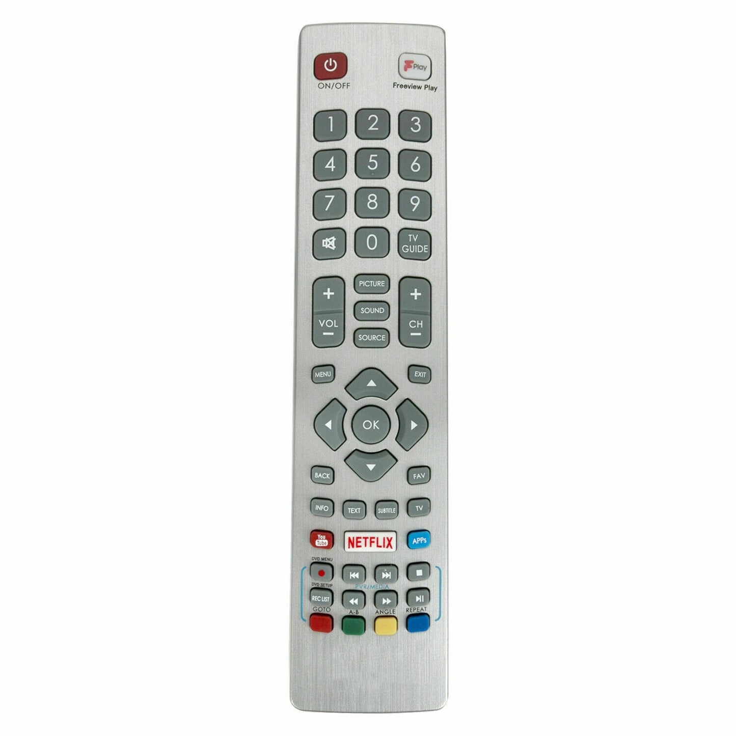 SHWRMC0121 Remote Replacement for Sharp Aquos TV LC32HG5342KF